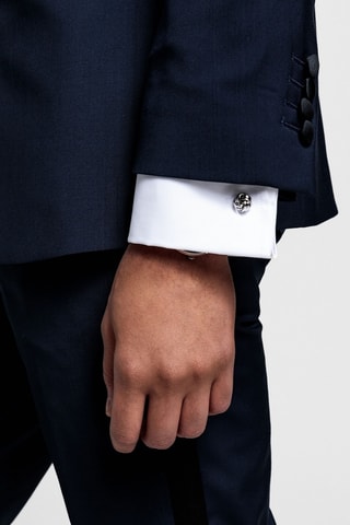 Veste en laine - Bleu nuit