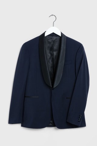 Veste en laine - Bleu nuit