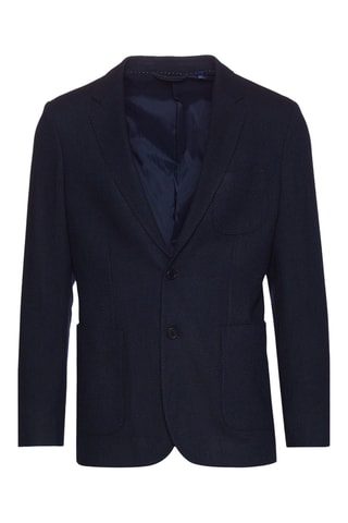 Veste en laine - Bleu marine