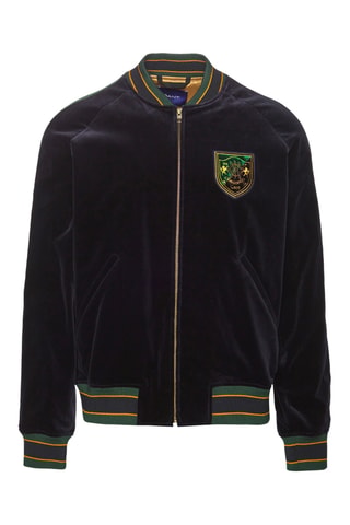 Veste en velours - Noir