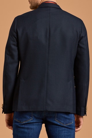 Veste en laine - Bleu nuit