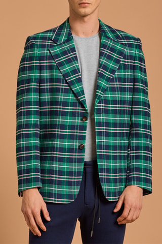 Veste en lin - Vert clair