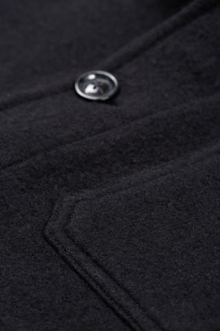 Veste en laine d'agneau - Noir