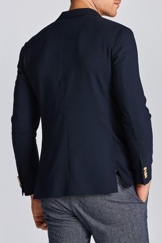 Veste en laine - Bleu nuit