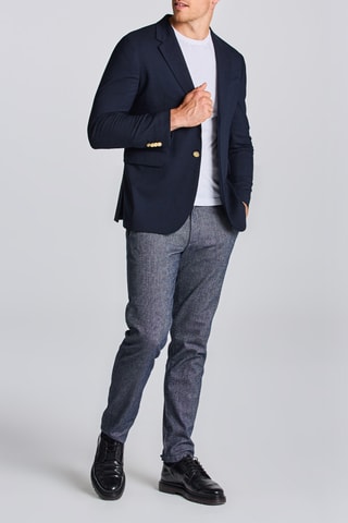 Veste en laine - Bleu nuit