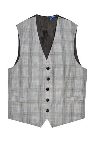 Gilet de costume en laine - Noir