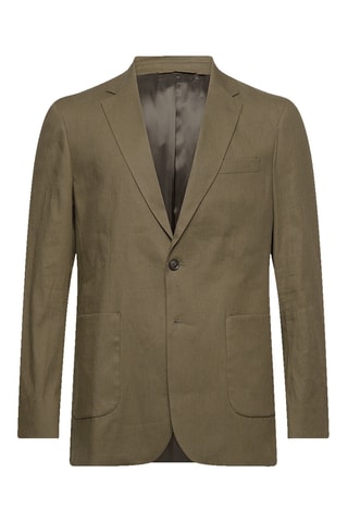 Veste en lin - Kaki