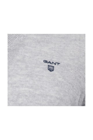 Pull en laine d'agneau - Gris clair chiné
