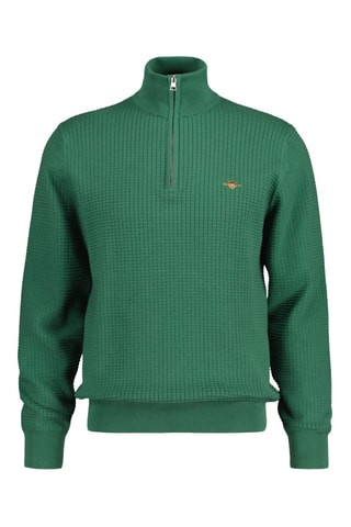Pull en coton biologique - Vert foncé