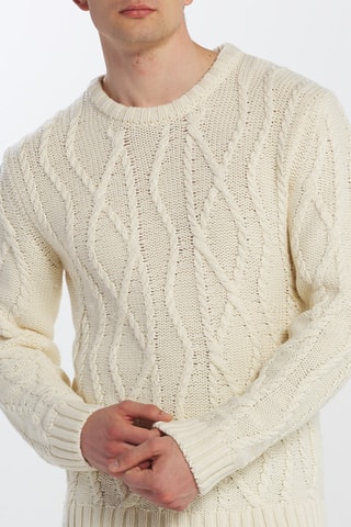 Pull en laine d’agneau - Ecru
