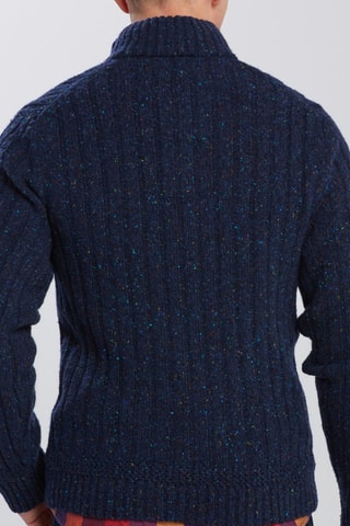 Pull en laine d’agneau - Bleu