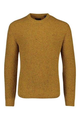Pull en laine d’agneau - Moutarde