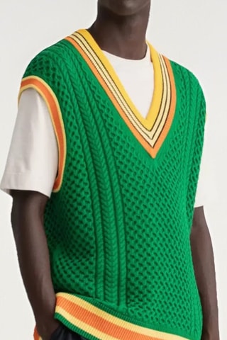 Pull sans manches - Vert
