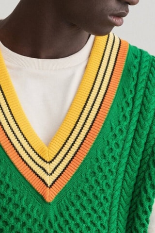 Pull sans manches - Vert