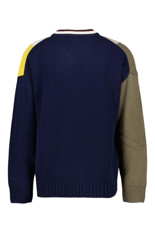 Pull en laine d’agneau - Bleu nuit
