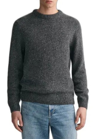 Pull en laine d’agneau - Anthracite chiné
