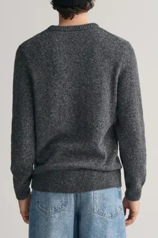 Pull en laine d’agneau - Anthracite chiné