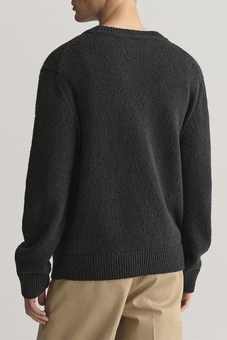 Pull en coton biologique - Noir