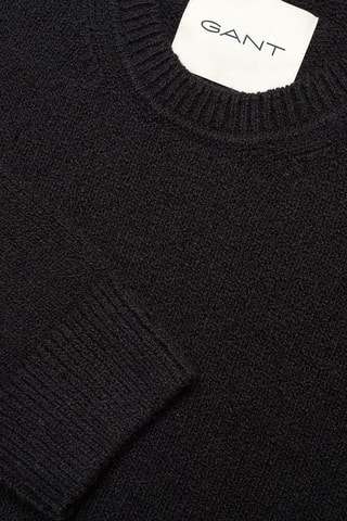 Pull en coton biologique - Noir