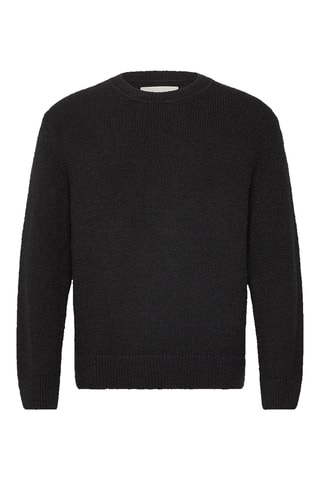Pull en coton biologique - Noir