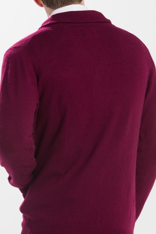 Gilet en laine et cachemire - Violet