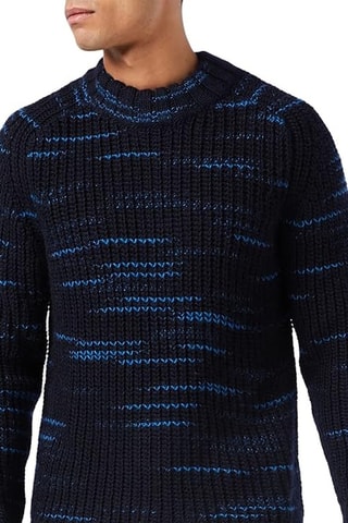Pull en laine - Bleu