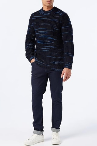 Pull en laine - Bleu