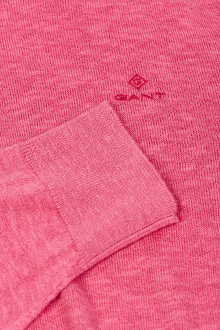 Pull en lin et soie - Rose