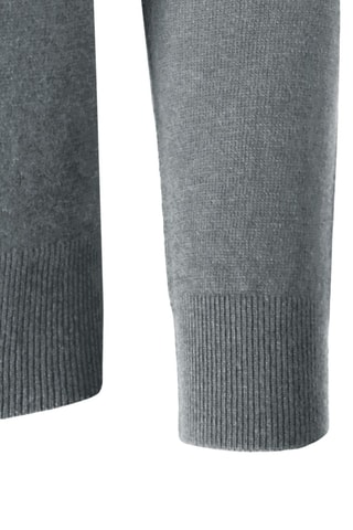 Pull en laine - Gris chiné