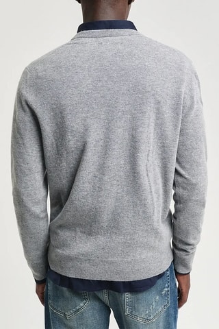 Pull en laine - Gris chiné
