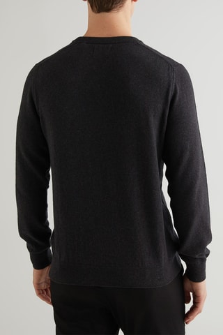 Pull en laine d’agneau - Anthracite chiné