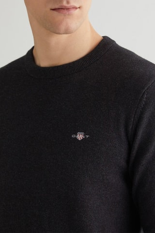 Pull en laine d’agneau - Anthracite chiné