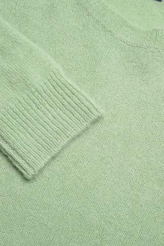 Pull en alpaga et laine d’agneau - Vert d’eau