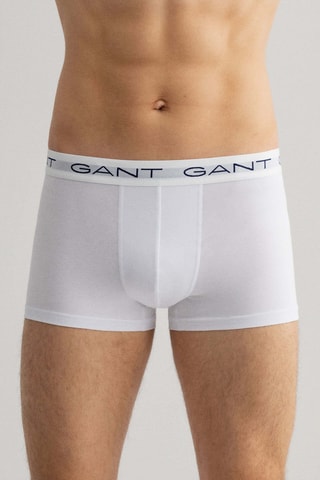 3 boxers - Bleu nuit et blanc