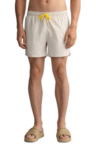 Short de bain - Ecru