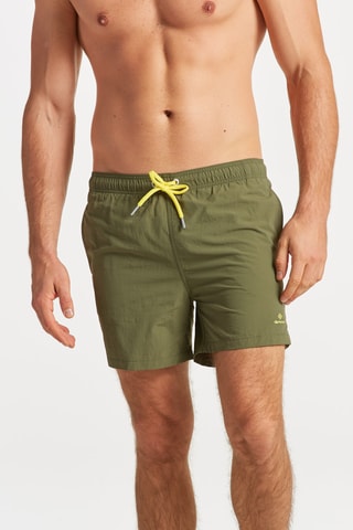 Short de bain - Vert olive