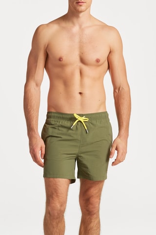 Short de bain - Vert olive
