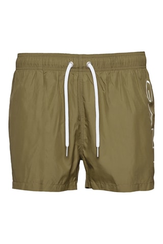 Short de bain - Kaki