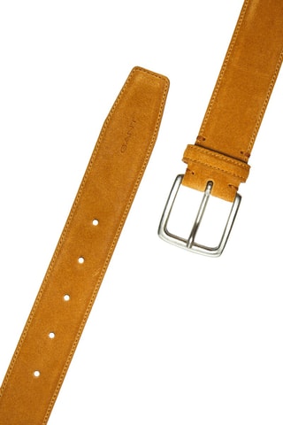 Ceinture en nubuck - Marron clair