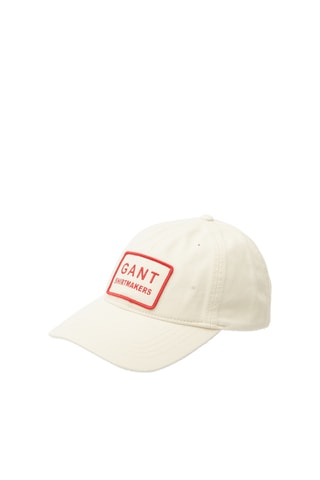 Casquette en coton biologique - Ecru