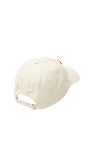 Casquette en coton biologique - Ecru