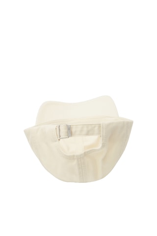 Casquette en coton biologique - Ecru