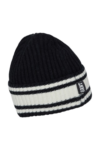 Bonnet en laine - Noir