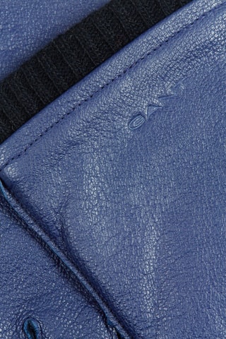 Gants en cuir de chèvre - Bleu marine
