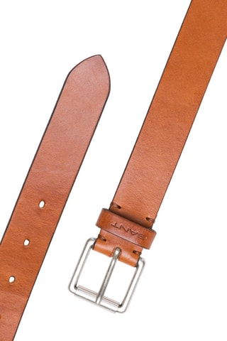 Ceinture en cuir - Marron clair