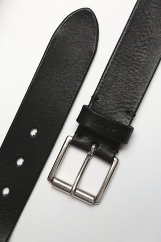 Ceinture en cuir - Noir