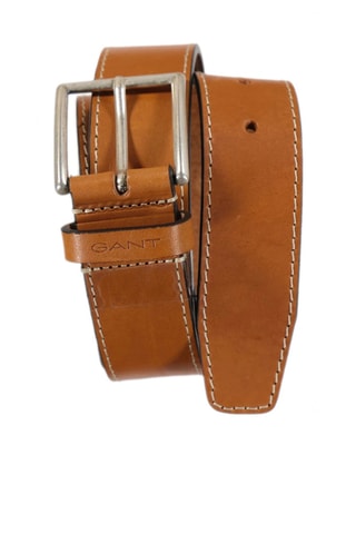 Ceinture en cuir - Marron clair