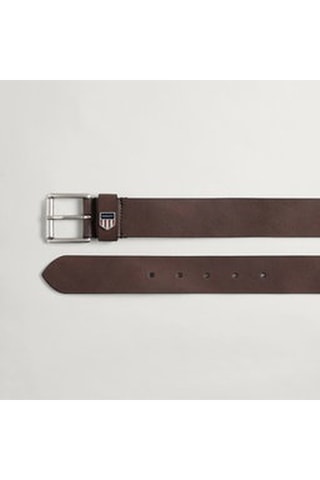Ceinture en cuir - Marron