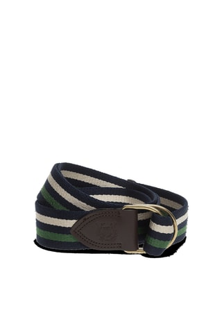 Ceinture - Bleu marine et vert foncé