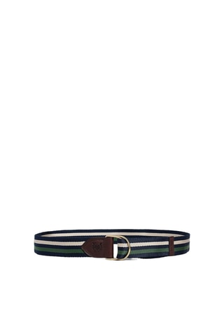 Ceinture - Bleu marine et vert foncé